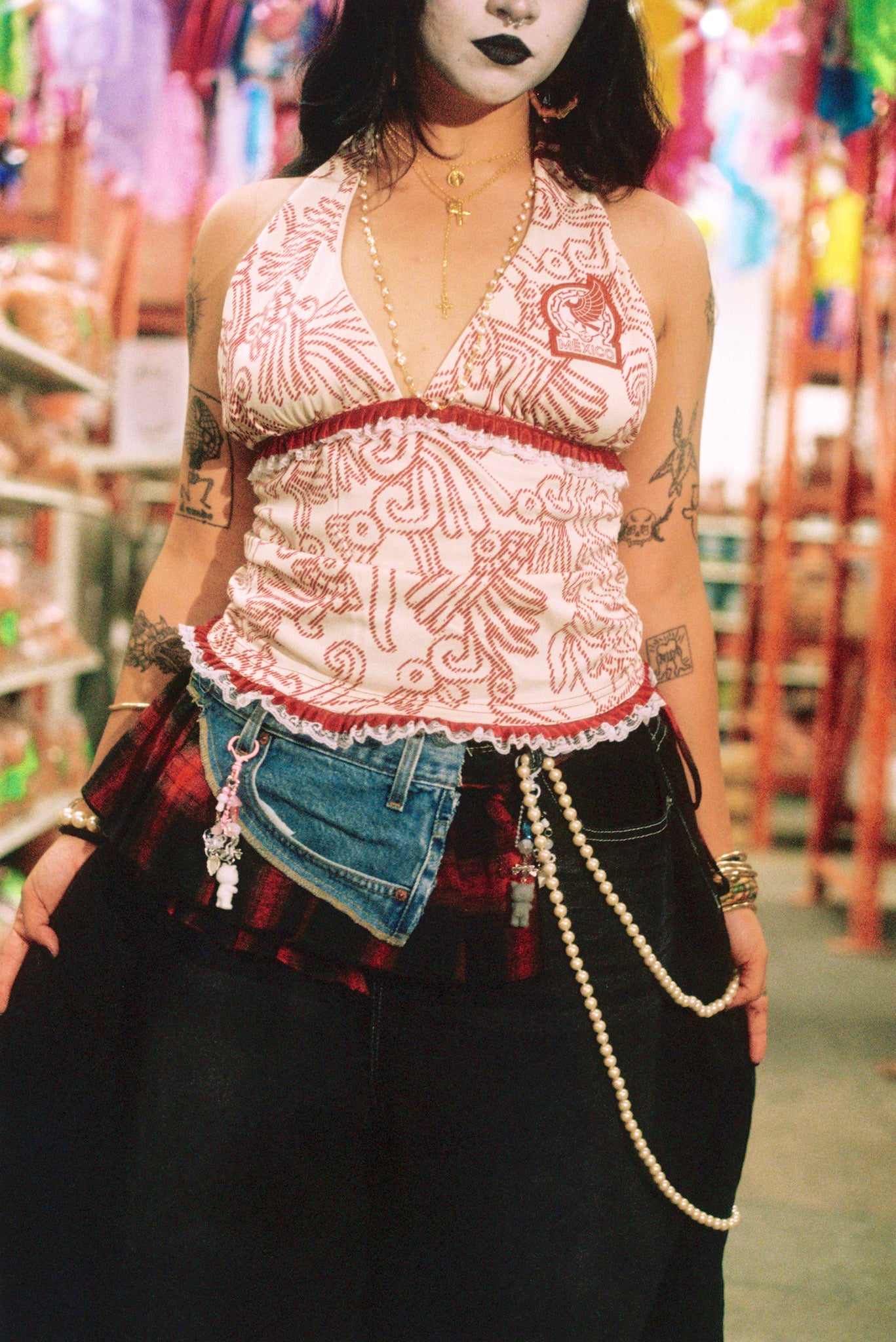 Rework Mexico Halter Top