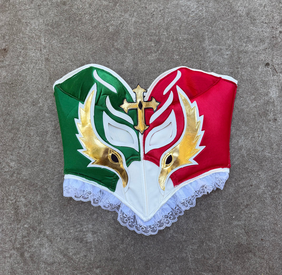 Custom Lucha Libre Mask Corset