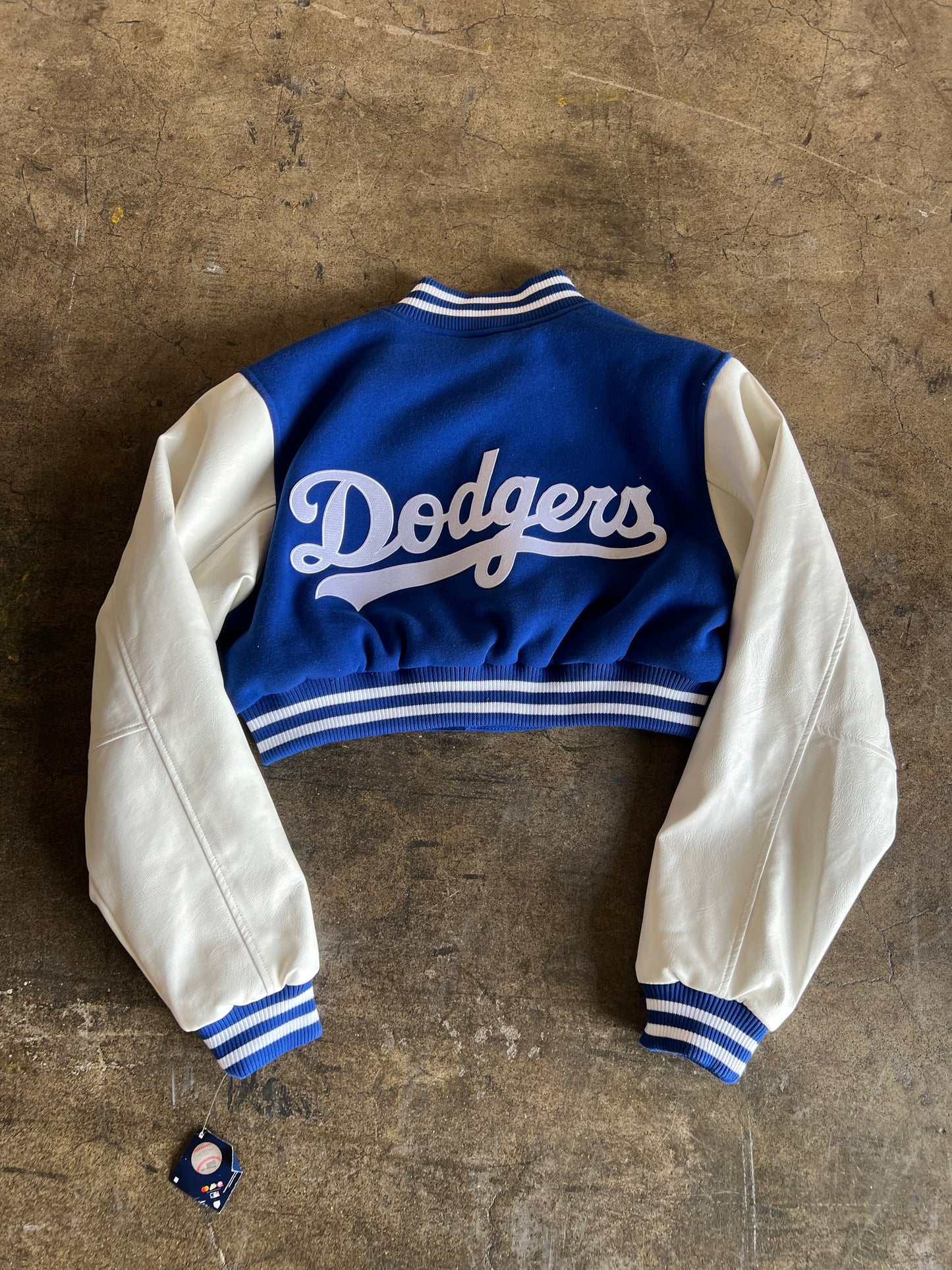 Crop Dodgers Jacket