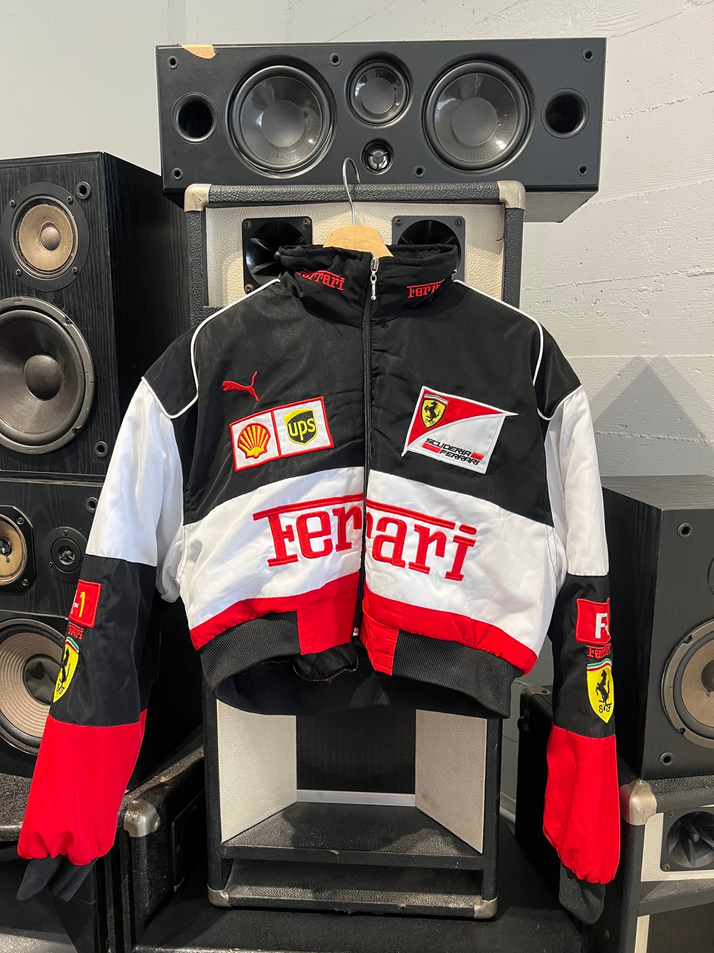 Cropped Ferrari Jacket