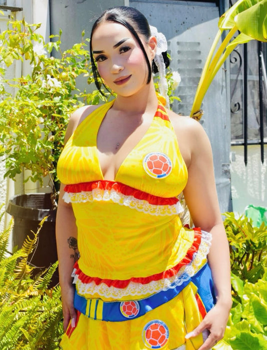 Rework Colombia Halter Corset